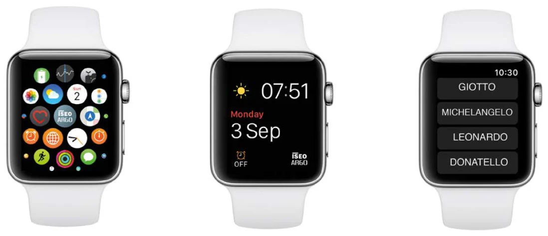 Aplikacja Argo na smartwatche